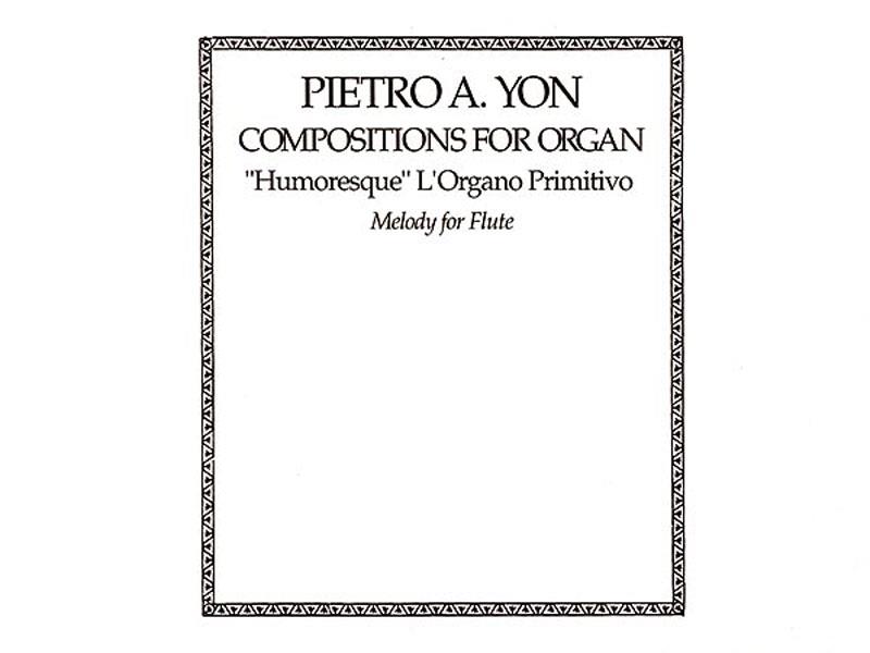 Humoresque L'organo Primitivo-Toccatino for Flute